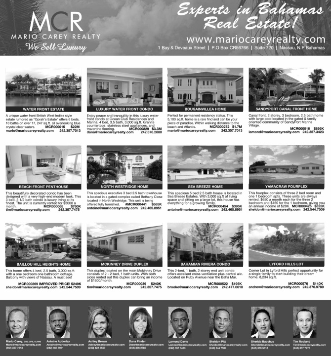 Bahamas Real Estate | MCR Listings